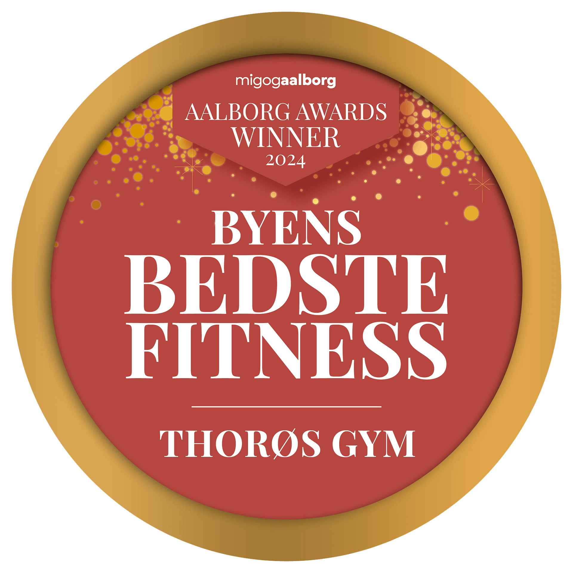 Thorøs Gym_Vinder Stickers 2024 Fitness